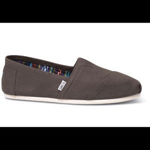 TOMS classic canvas shoe in Ash